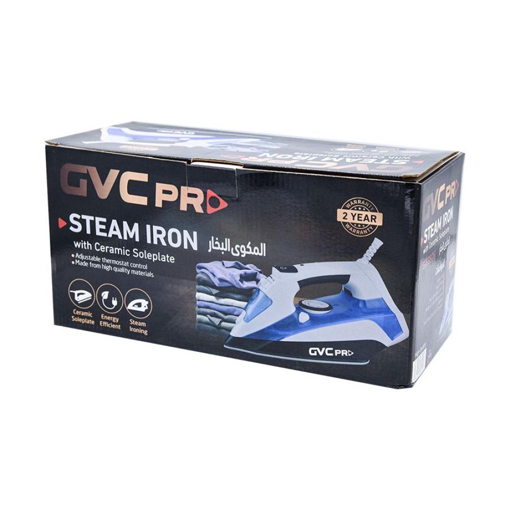 كاوية بخار جي في سي برو 2200 واط GVC PRO Steam Iron GIS3925