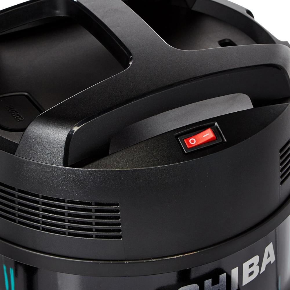 مكنسة توشيبا برميل 21 لتر 2000 واط Toshiba Vaccum Cleaner VC-DR200ABF(B)