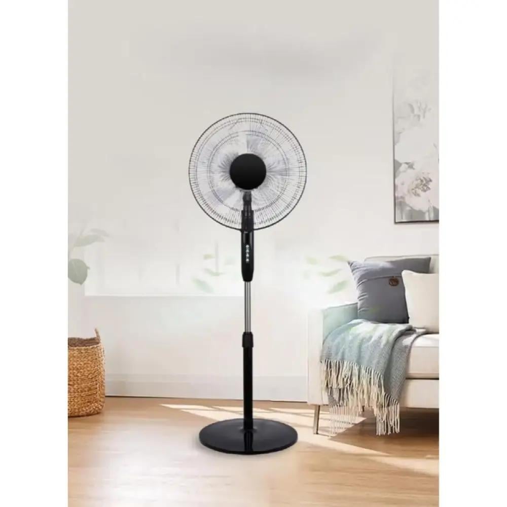 مروحة كولين عمودية 16 انش 40 واط لون اسود مع ريموت كونترول Koolen Stand Fan 16" 807100020