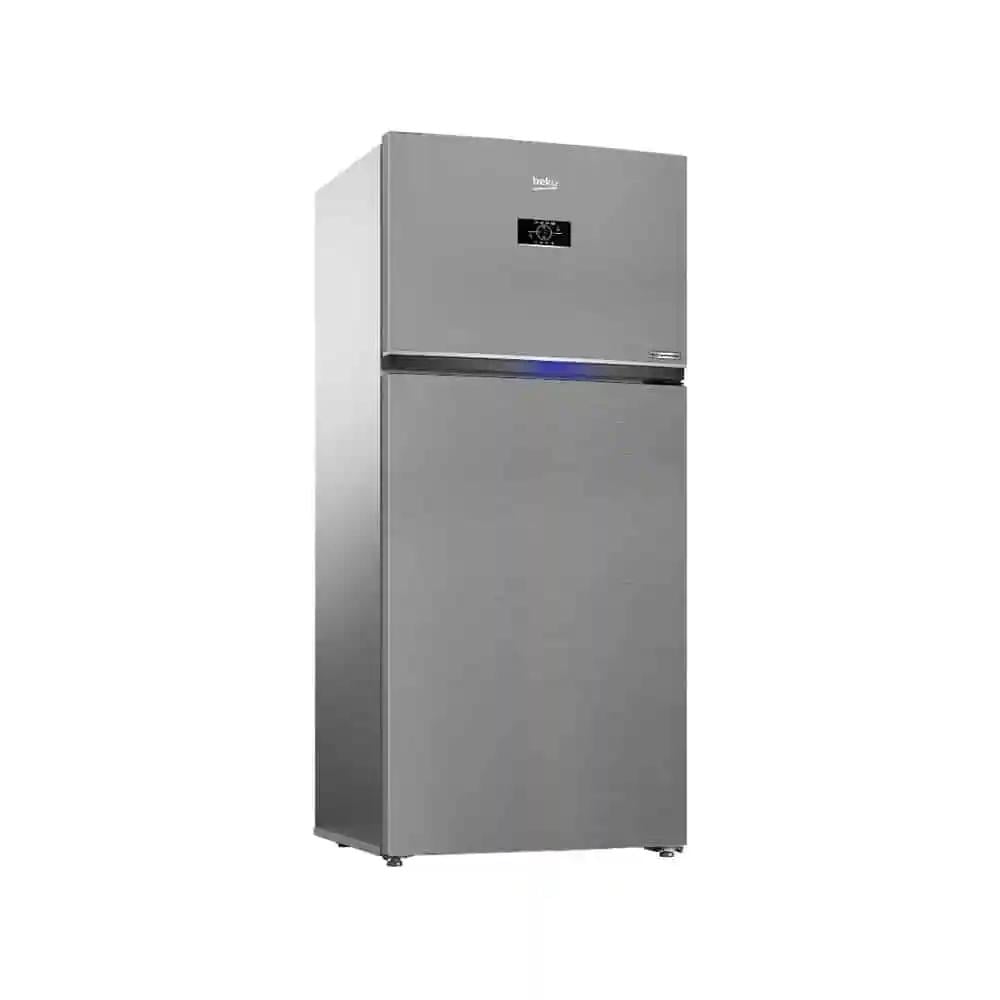 بيكو ثلاجة بابين 22.2 قدم سعة 630 لتر انفيرتر فضي Beko RDNE22X
