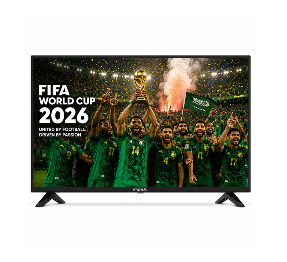 شاشة امبكس سمارت 40 بوصة اندرويد 14 Impex Smart FHD TV 40 Inch GLORIA40S