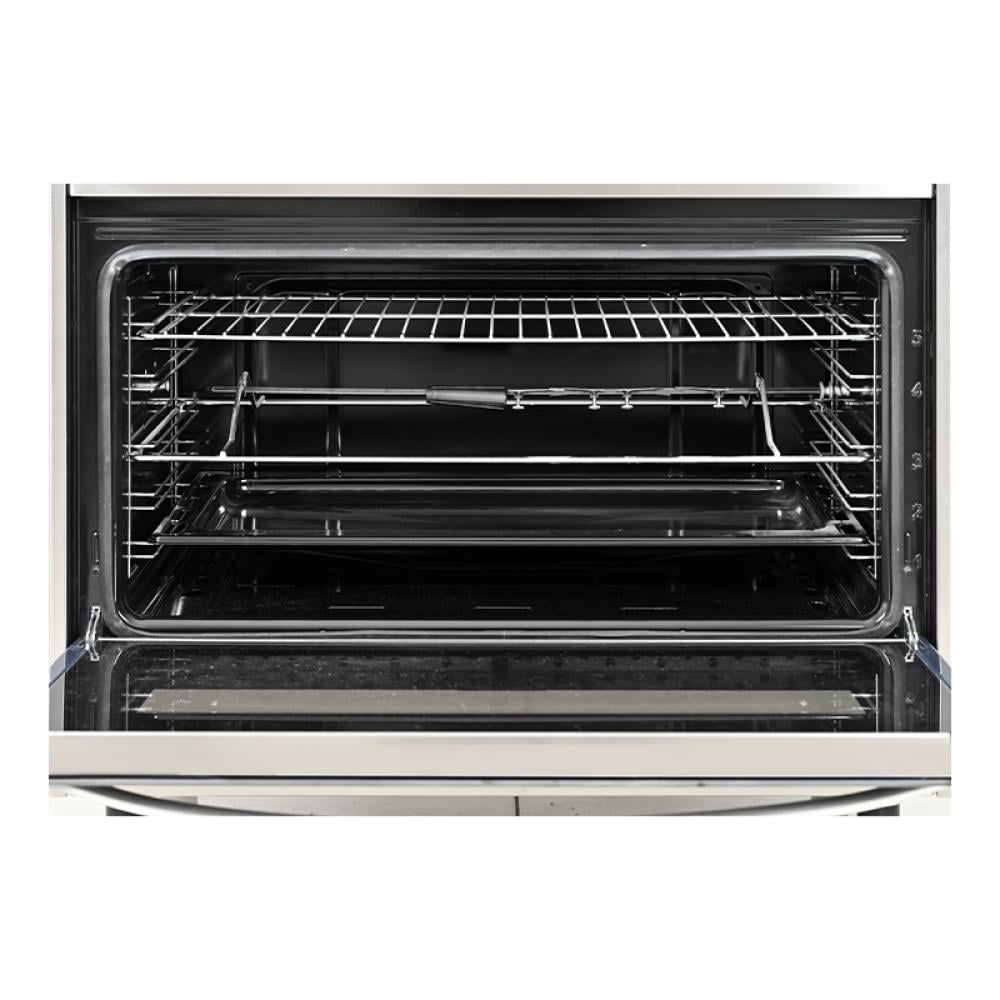 موقد طبخ غاز جنرال سوبريم , مقاس 90*60 سم, 5 شعلات غاز ,شواية , امان كامل ، ستيل ، ايطالي GS-96X