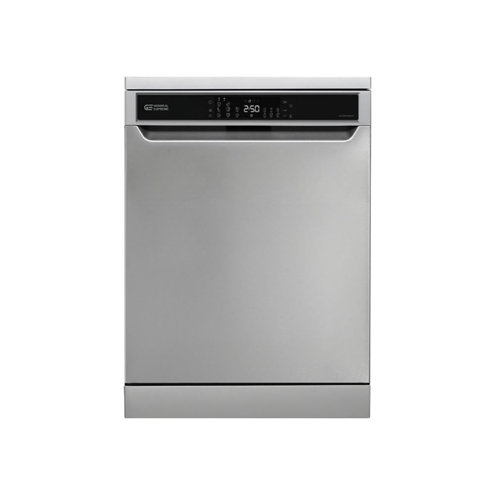 جنرال سوبريم غسالة صحون 8 برامج 15 مكان 3 ارفف استيل General Supreme GSDW1538XVT