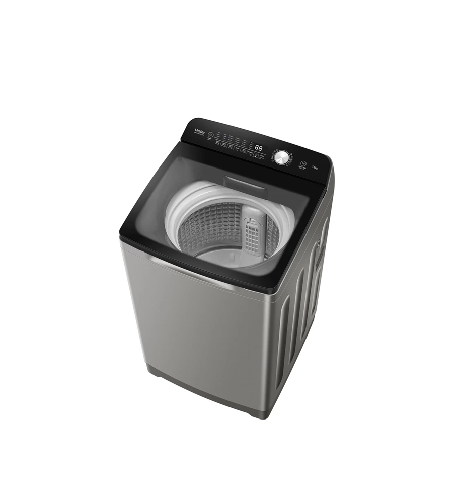 هاير غسالة علوية 10 كيلو سلفر Haier HWM100-316S6
