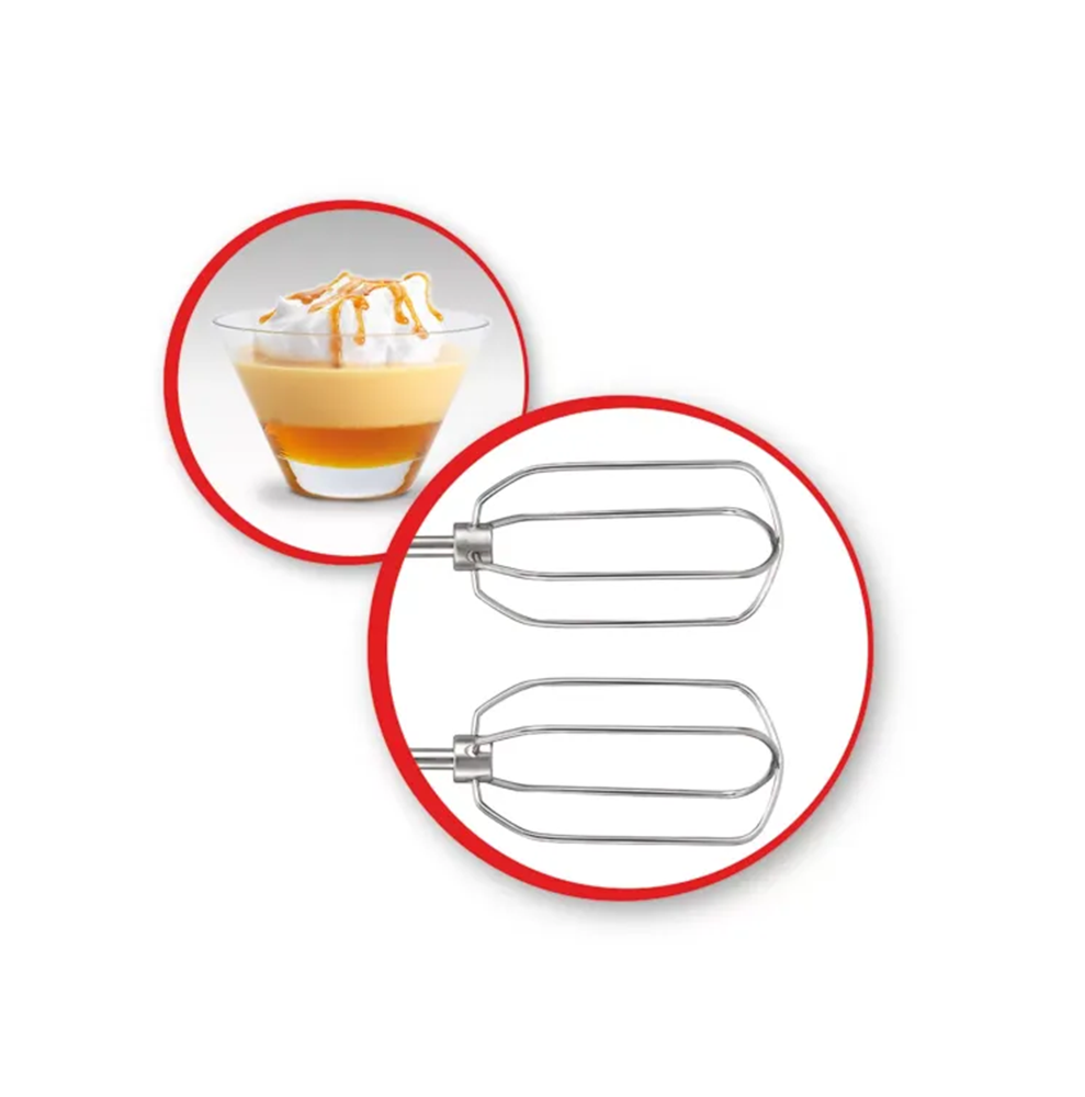 مضرب بيض يدوي مولينكس 300 واط Moulinex Electric Hand Mixer HM310127
