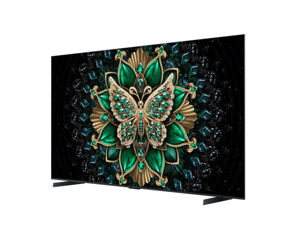شاشة تي سي ال سمارت QD-MiniLED مقاس 98 بوصة 4K UHD تحكم صوتي ألوان QLED دولبي أتموس أسود - 98C6k