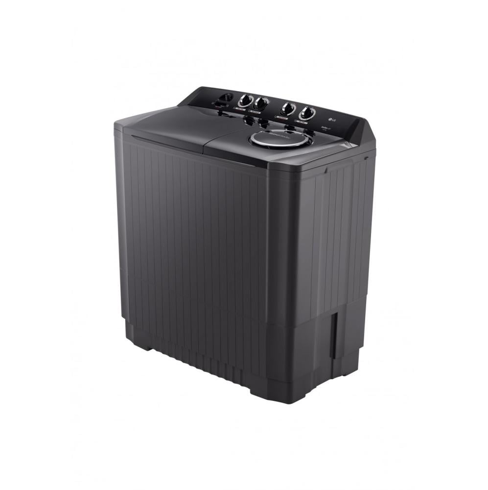 ال جي غسالة حوضين 14 كيلو تايلاندي اسود LG WTT1410OM1