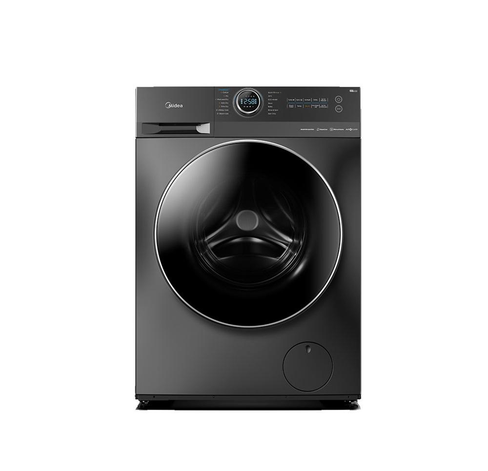 غسالة ملابس ميديا اوتوماتيك حرارية فتحة امامية 10 كج سلفر Midea Front Load Washing Machine MF200D100W1TSA