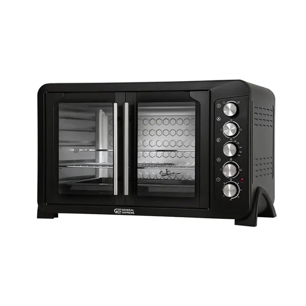 فرن كهربائي جنرال سوبريم باب فرنسي 100 لتر 2800 واط General Supreme Electric Oven GSEO100BFQ