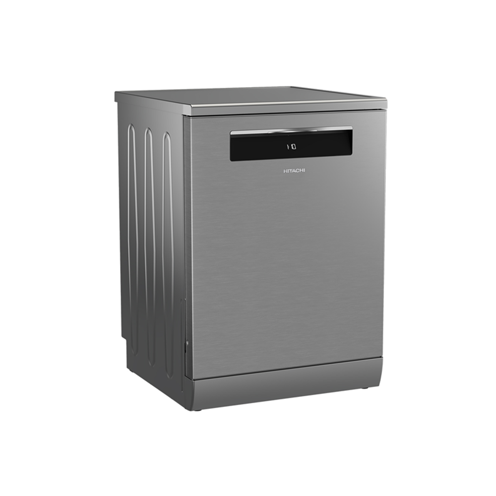 هيتاشي غسالة صحون 16 مكان 8 برامج لون اينوكس Hitachi HDF-F168CV(X)