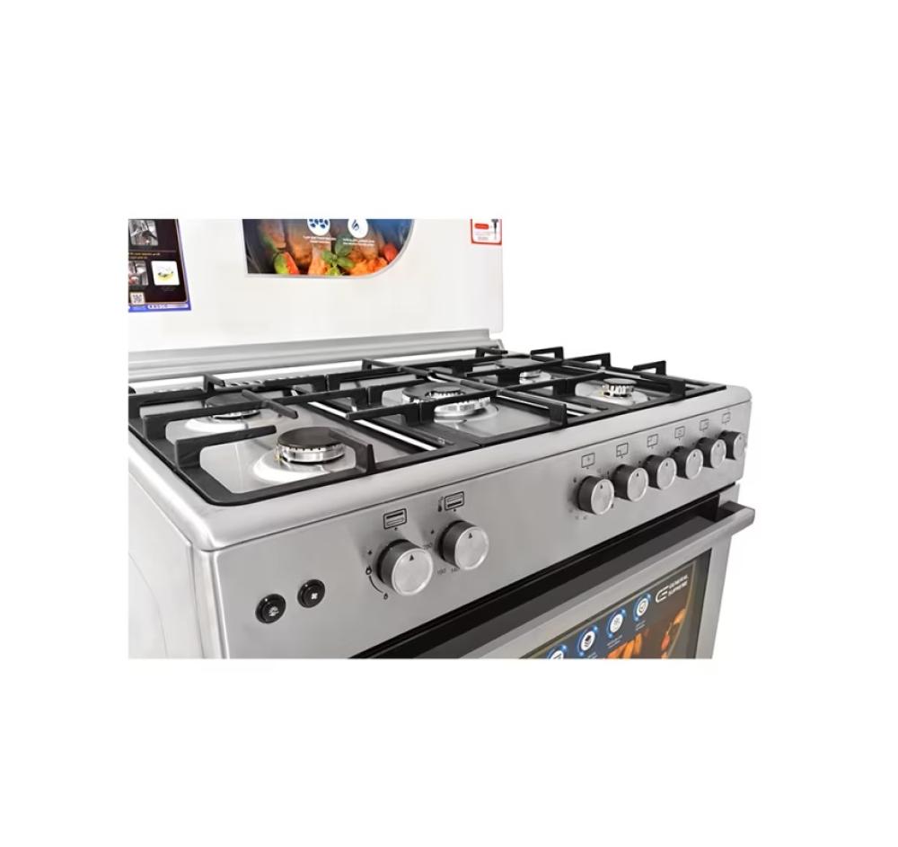 جنرال سوبريم فرن غاز 5 عيون 60×90 سم General Supreme GSF9P50GF-ILF
