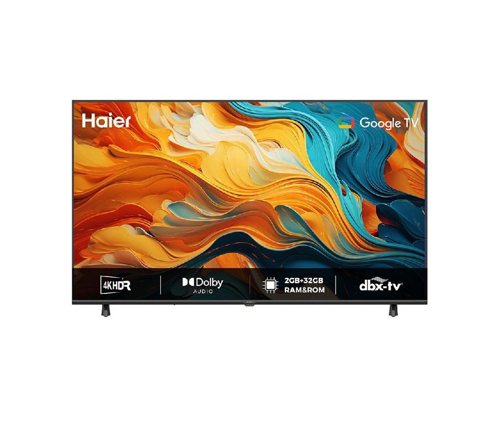 شاشة هاير سمارت 55 بوصة 60 هيرتز 4K UHD جوجل تي في Haier Smart Google TV H55K85FUX