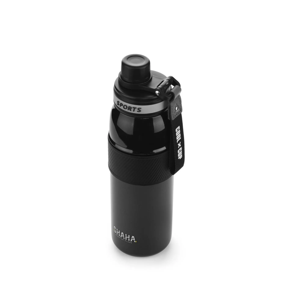 قارورة ماء شاها 650 مل لون اسود Shaha Vacuum Bottle 311115108