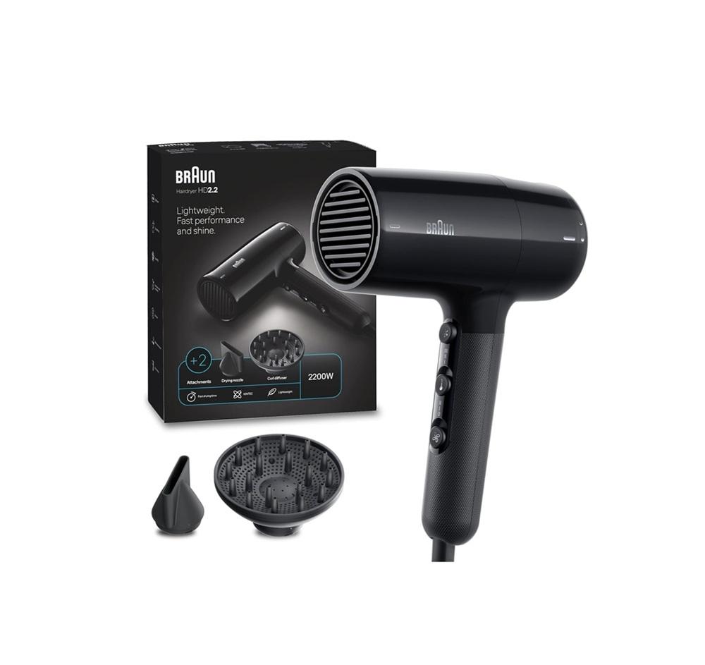 مجفف شعر براون 2200 واط Braun Ionic Hair Dryer HD2.2