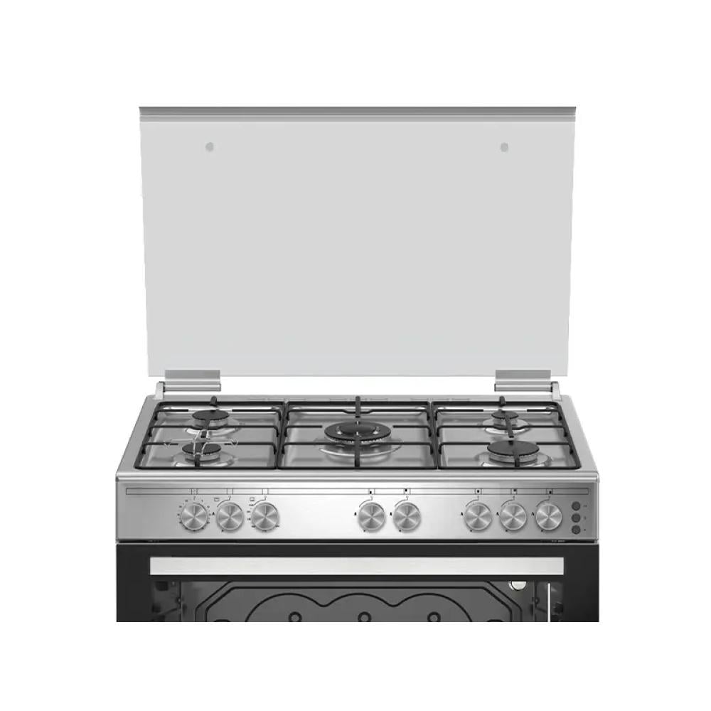 جنرال سوبريم فرن غاز 60*90 سم 5 عيون امان كامل استيل تركي General Supreme GS9060FGS