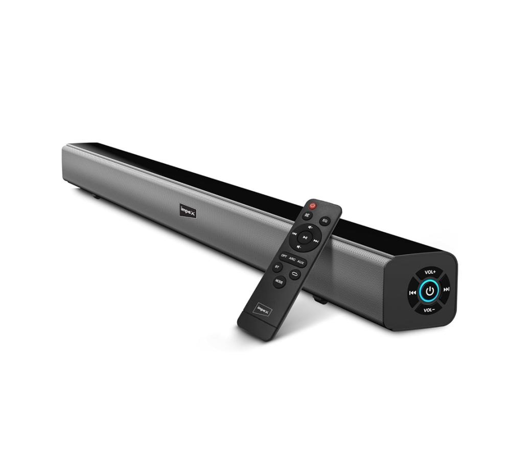 ساوند بار امبكس 2.0 بقدرة 30 واط لون اسود Impex Sound Bar SB1401