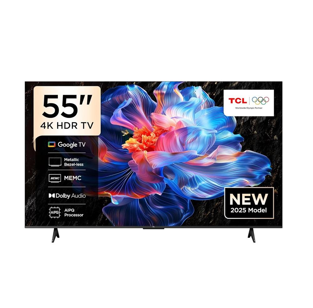 شاشة تي سي ال سمارت 55 بوصة 60 هرتز TCL 55P6K 4K