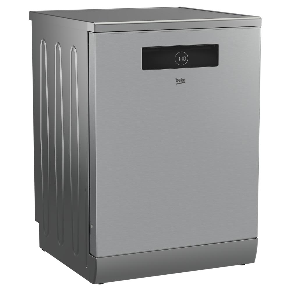 بيكو غسالة صحون 8 برامج 15 مكان فضي Beko BDEN38522XQ