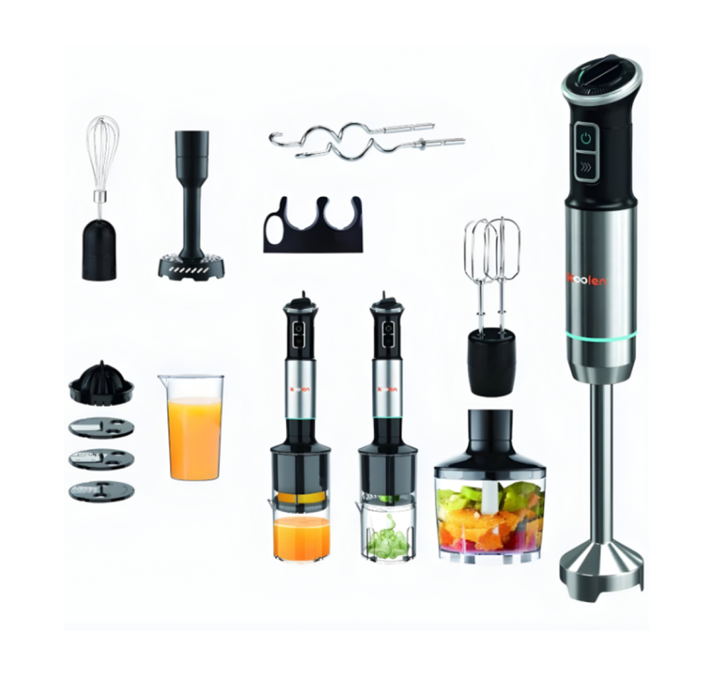 خلاط كولين يدوي 12 وظيفة 800 واط لون اسود Koolen Hand Blender 801114006