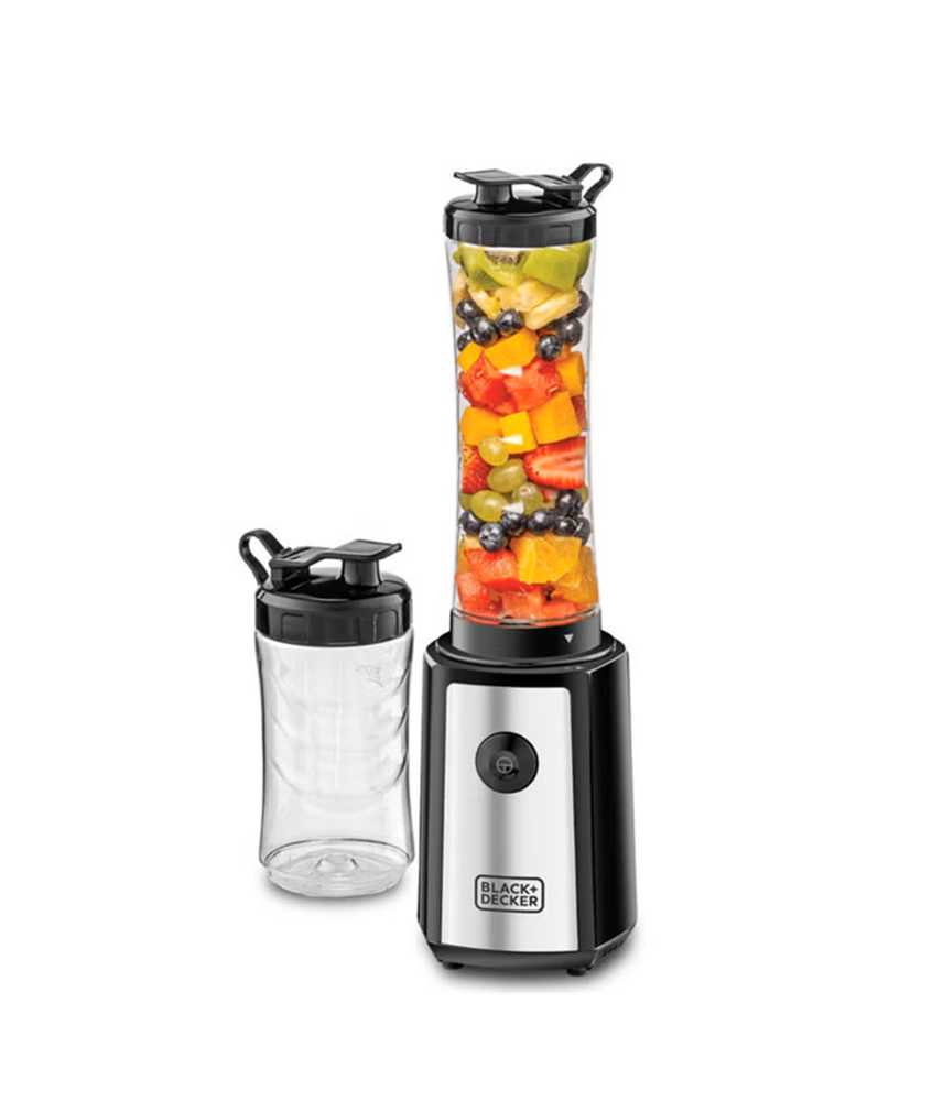 خلاط بلاك اند ديكر رياضي 300 واط مع 2 جك BLACK+DECKER Sports Blender SBX300-B5