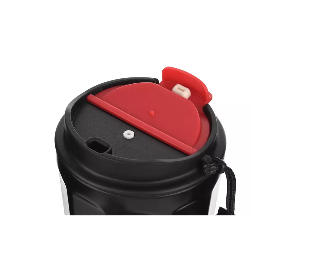 كوب قهوة حافظ للحرارة شاها 380 مل لون اسود Shaha Vacuum Bottle 311115102