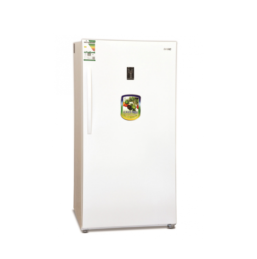 فريزر بيسك عمودي 17 قدم سعة 481 لتر ابيض BUFS-MT625W