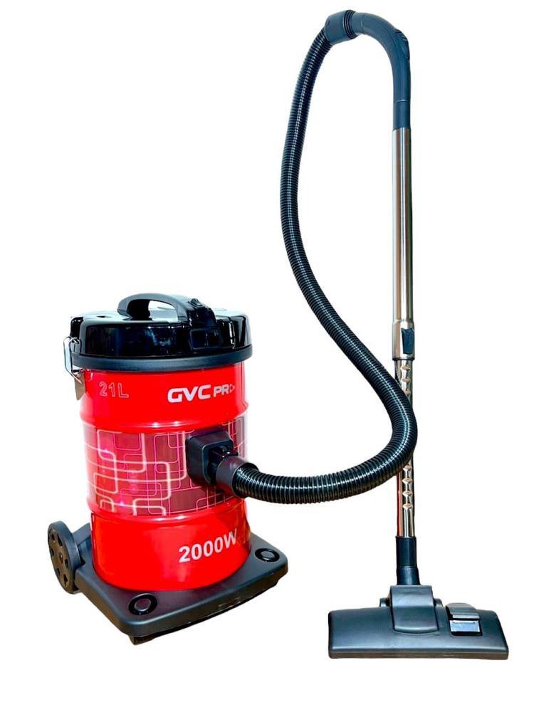 مكنسة جي في سي برو برميل 21 لتر 2000 واط GVC PRO Vaccum Cleaner GVC-2000