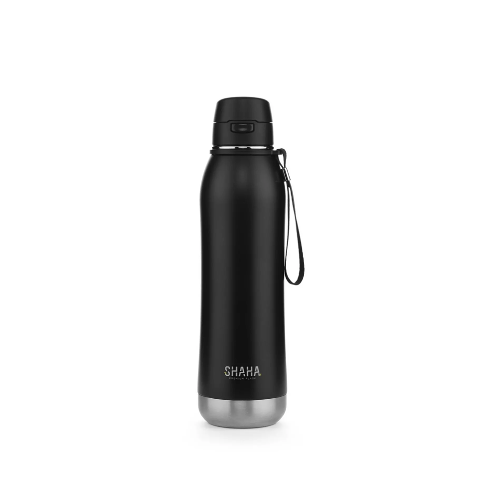 قارورة ماء شاها 800 مل لون اسود Shaha Vacuum Bottle 311115078