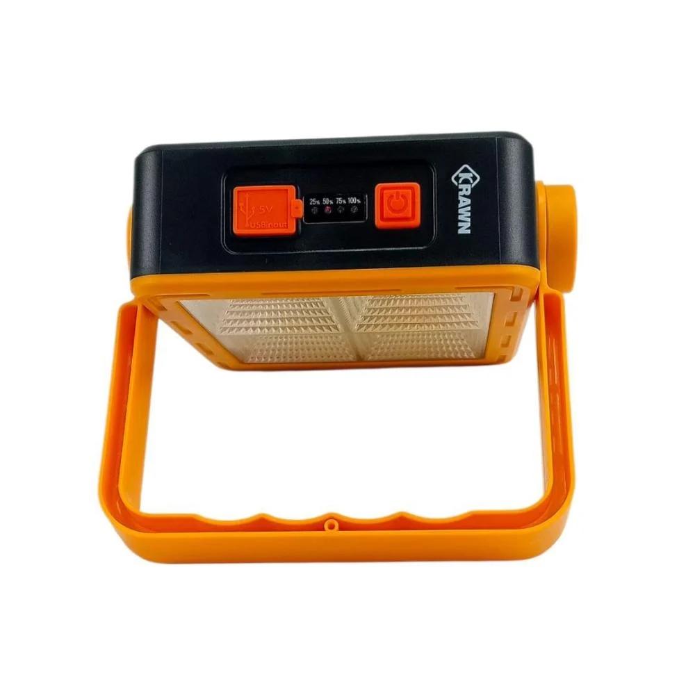 كشاف كراون شحن متعدد الوظائف Krawn Rechargeble Light KW-52821
