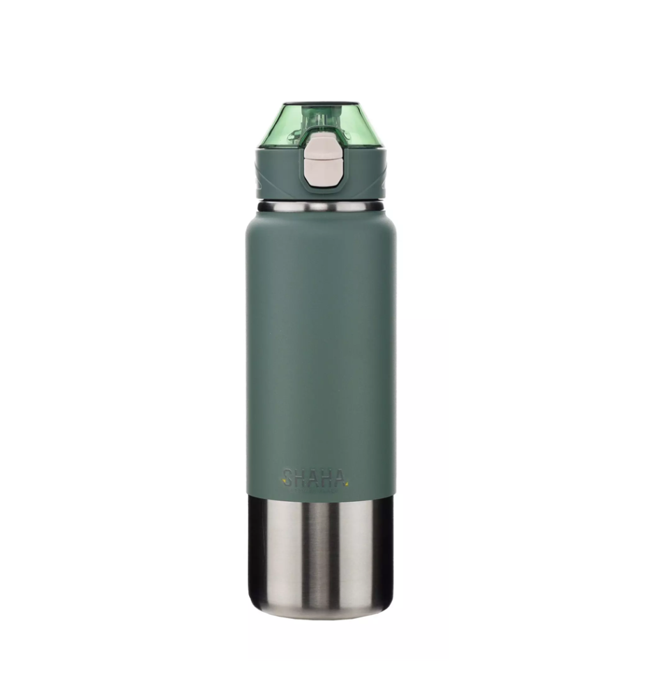 قارورة ماء شاها 750 مل لون اخضر Shaha Vacuum Bottle 311115106