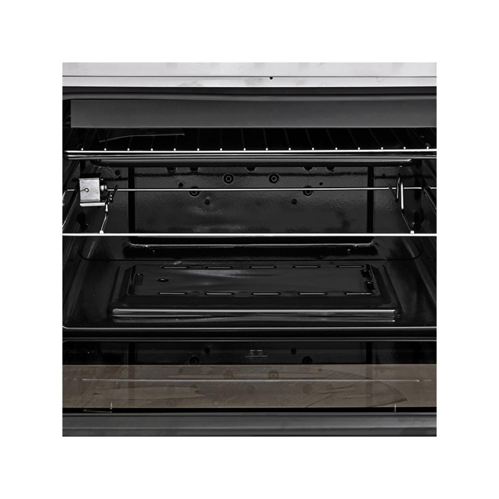 جنرال سوبريم فرن غاز مصري 60*90 سم استيل 5 عيون امان كامل General Supreme GS9060FRGS