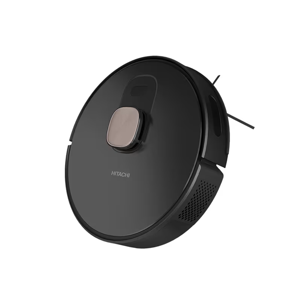 مكنسة روبوت كهربائية هيتاشي مع منصة للشحن التلقائي Hitachi Robot Vacuum Cleaner RV-X20DPBKCG
