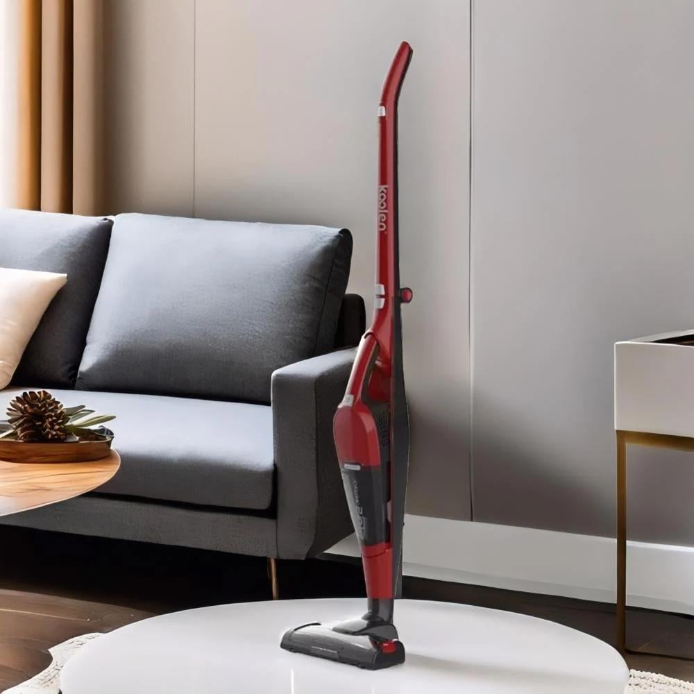 مكنسة كولين لاسلكية قابلة للطي 80 واط احمر Koolen Flodable Cordless Vaccum Cleaner 806106003