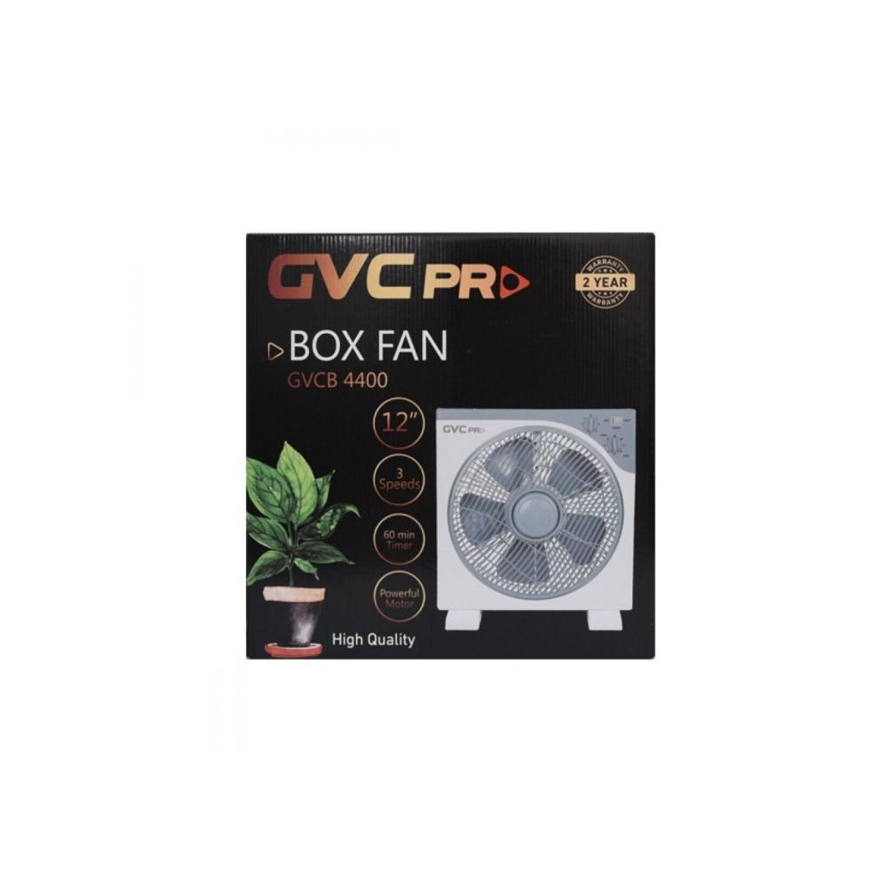 مروحة جي في سي برو صندوق 45 واط 12 بوصة GVC PRO Portable Fan GVCB-4400