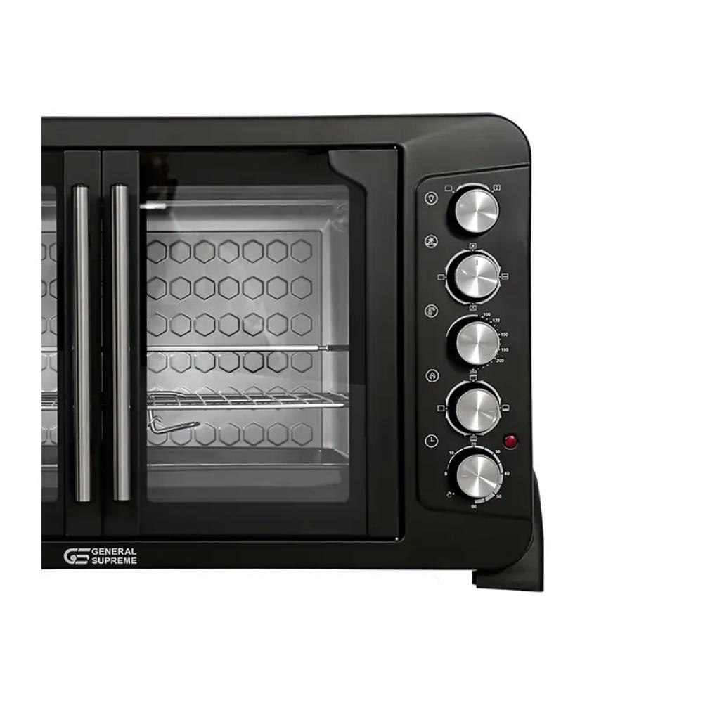 فرن كهربائي جنرال سوبريم باب فرنسي 100 لتر 2800 واط General Supreme Electric Oven GSEO100BFQ