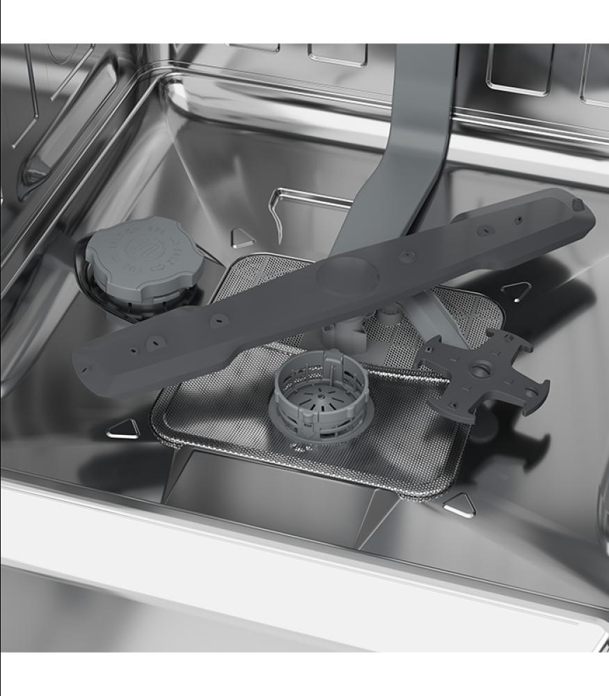 غسالة صحون ويرلبول 14 مكان 6 برامج انفرتر لون سلفر صناعة تركية Whirlpool Dishwasher WFD646CIHXSA