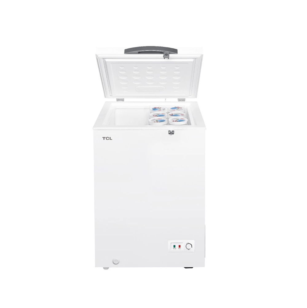 فريزر تي سي ال ارضي 5 قدم 142 لتر ابيض TCL Freezer F188CFWL