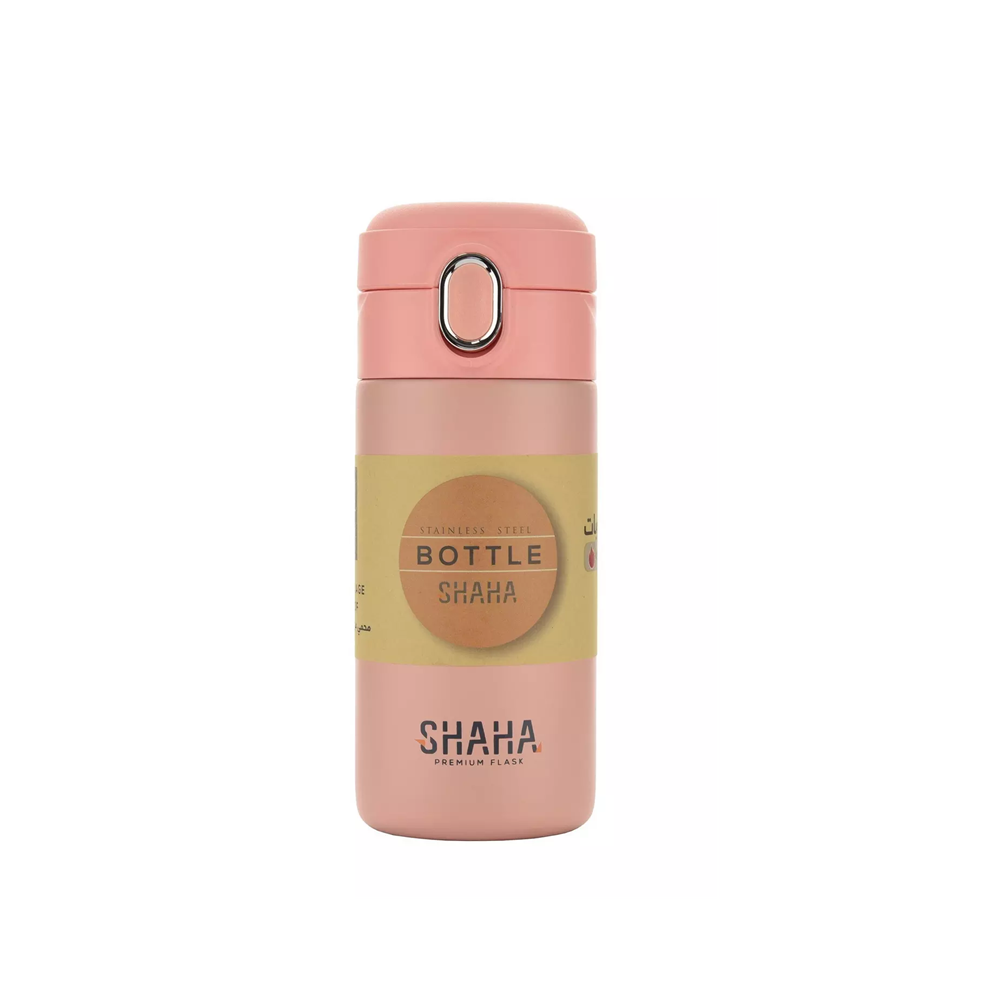 قارورة ماء شاها 300 مل لون وردي Shaha Vacuum Bottle 311115057