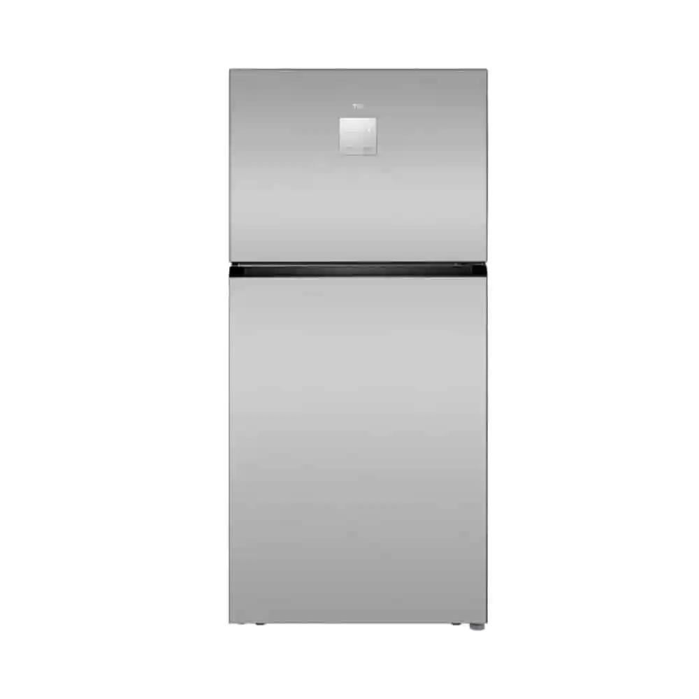 تي سي ال ثلاجة بابين مقاس 19 قدم 538 لتر انفرتر Inox - 50/60 Hz فضي P700TMIX