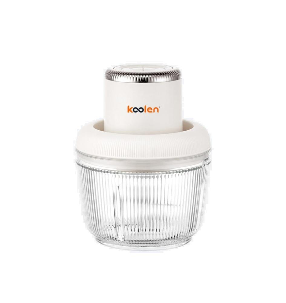 قطاعة خضار كولين 300 واط 2 لتر زجاج ابيض Koolen Food Chopper 2L 801109014 Glass Bowl White