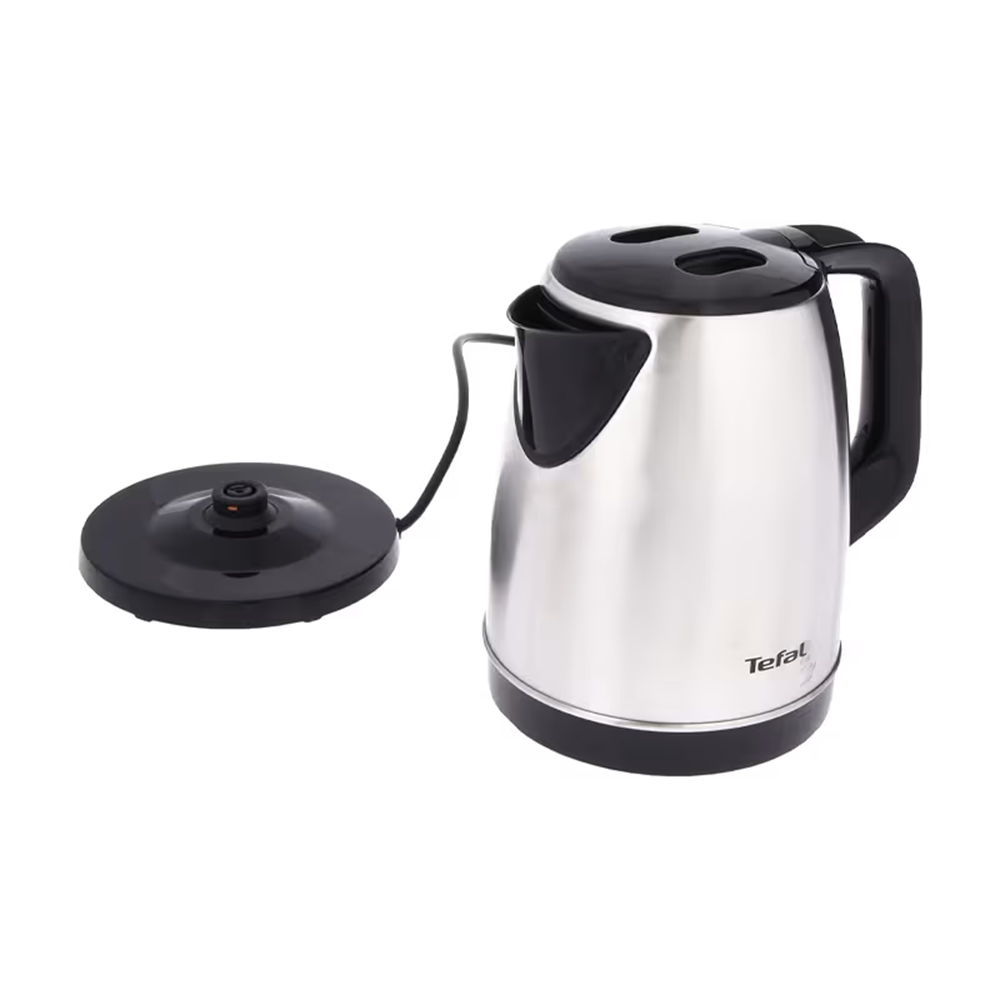 غلاية ماء تيفال 2400 واط ستانلس ستيل 1.7 لتر Tefal Kettle KI150D27