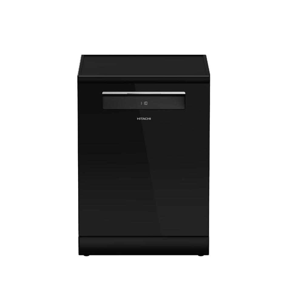 هيتاشي غسالة صحون 16 مكان 8 برامج زجاج اسود Hitachi HDF-F168CV(GB)