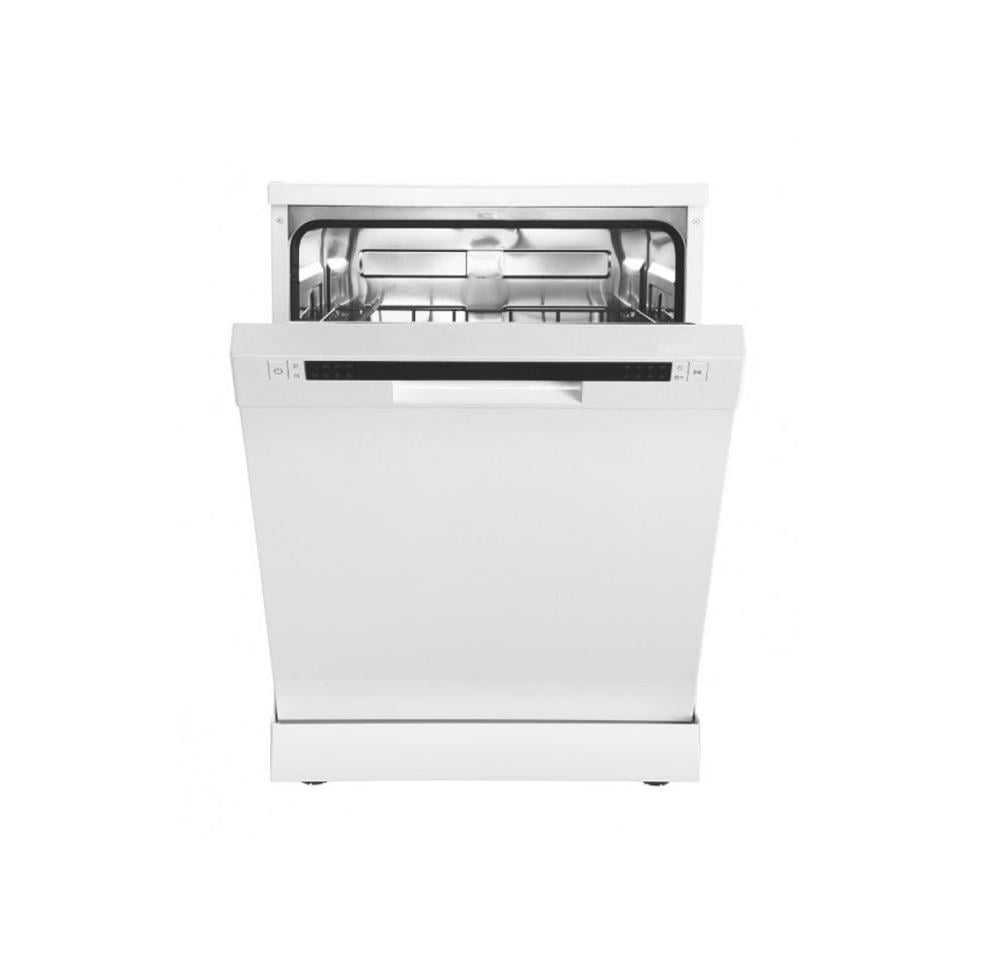 ميديا غسالة صحون 12 مكان 6 برامج 2 رف ابيض Midea WQP125201CWEG
