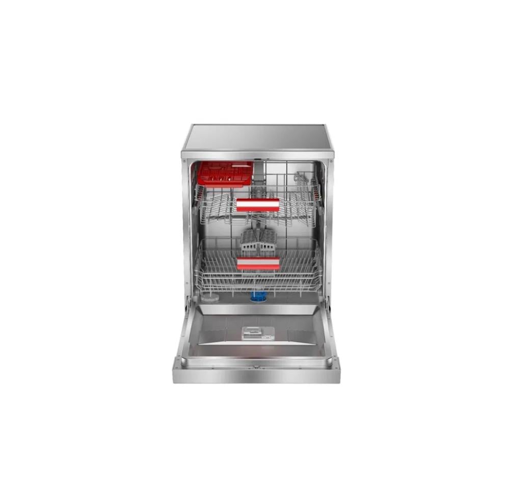 توشيبا غسالة صحون 6 برامج 14 مكان فضي Toshiba DW-14F5ME(S)-SA