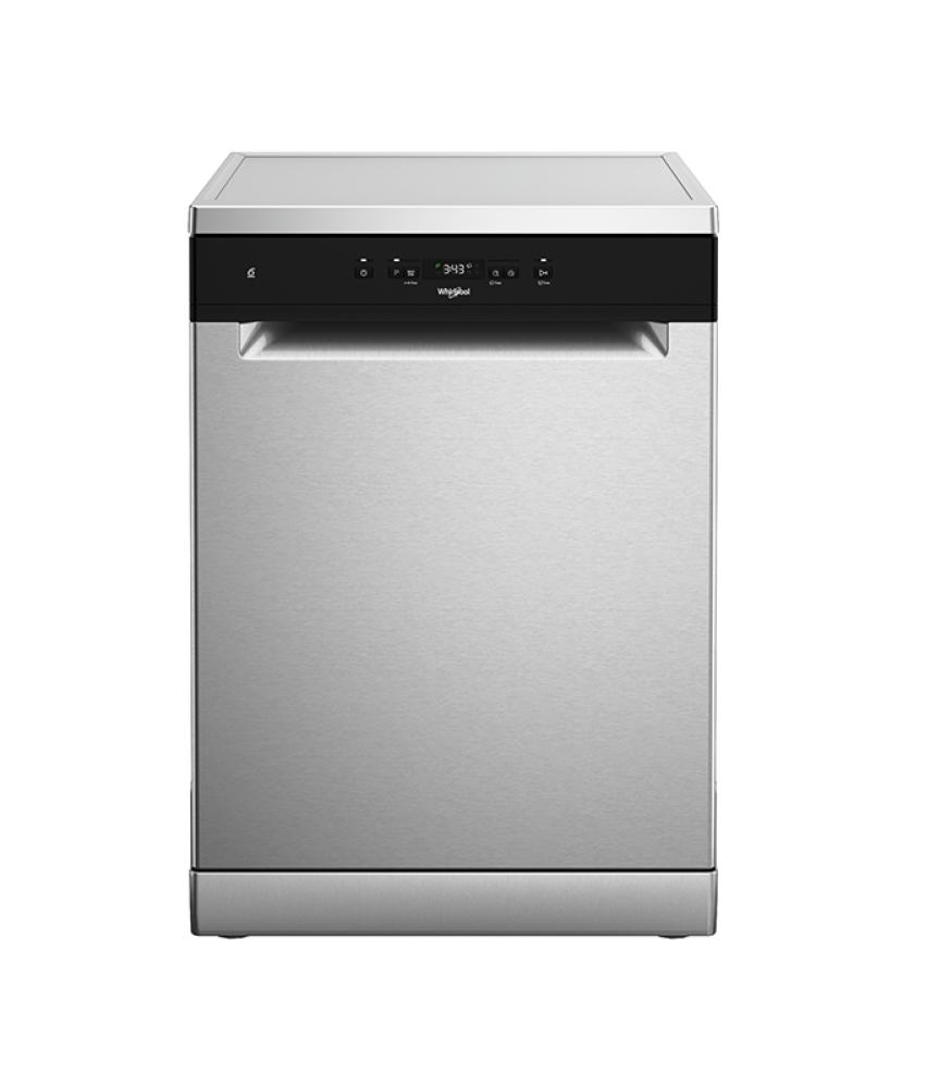 غسالة صحون ويرلبول 14 مكان 8 برامج انفرتر لون سلفر فتح تلقائي صناعة بولندي Whirlpool Dishwasher WFC3C26NX