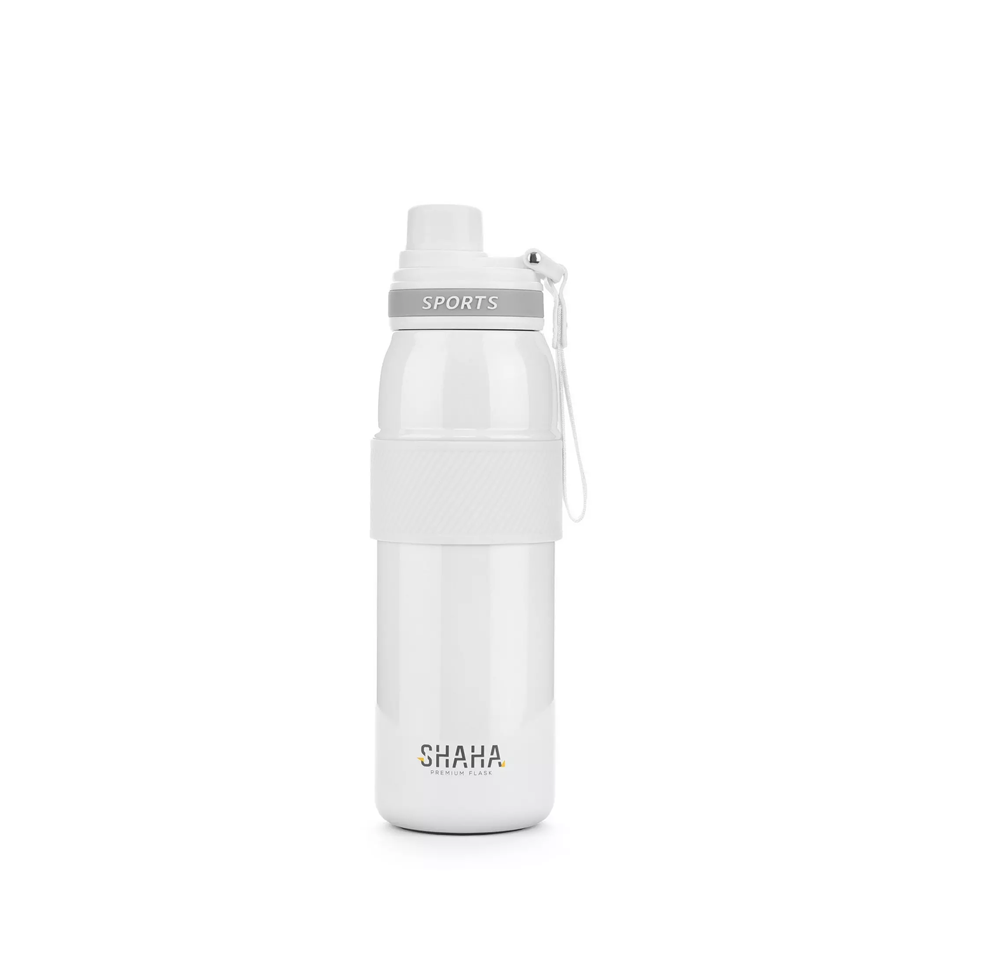 قارورة ماء شاها 650 مل لون كريمي Shaha Vacuum Bottle 311115107