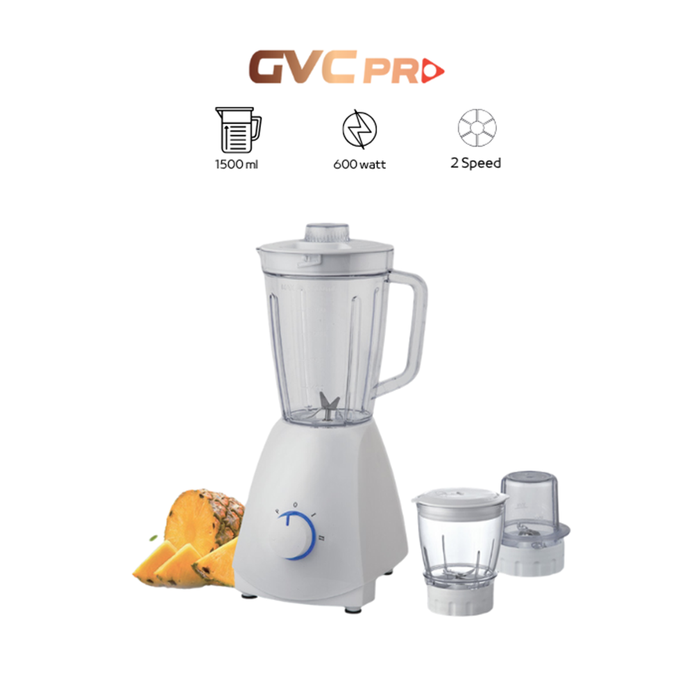 خلاط GVC PRO  جك مع مطحنتين 3*1 GVCBL-490