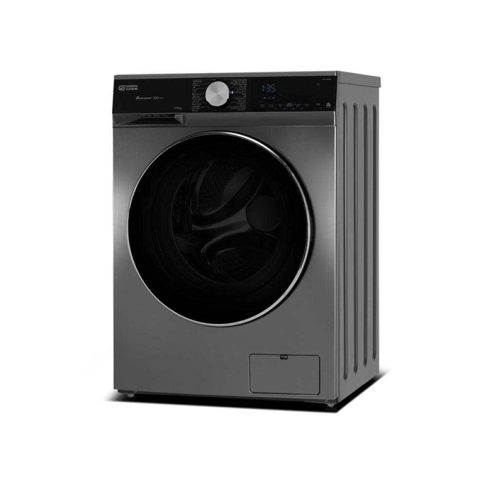 غسالة ملابس جنرال سوبريم اوتوماتيك حرارية فتحة امامية 10.5 كج General Supreme Front Load Washing Machine GSFLA1057DM