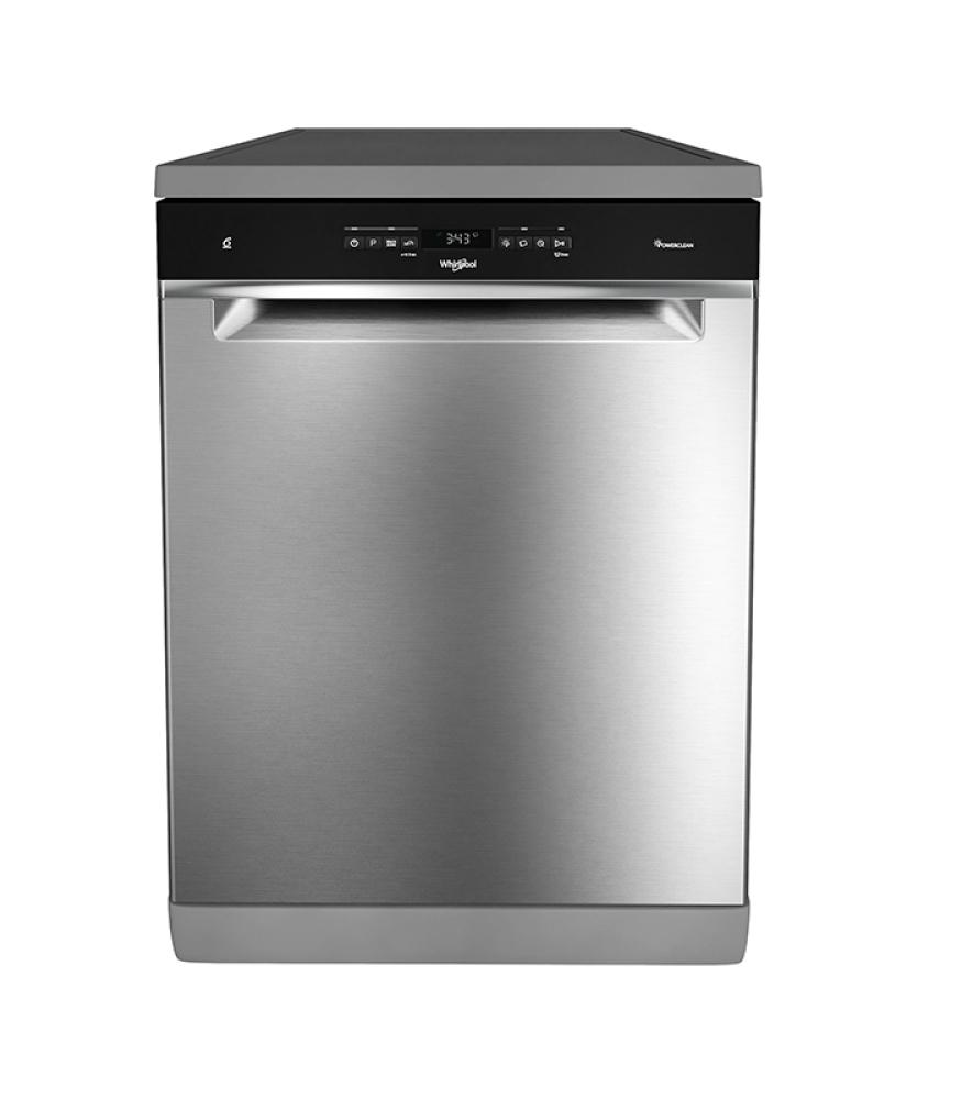 غسالة صحون ويرلبول 14 مكان 10 برامج انفرتر لون سلفر فتح تلقائي صناعة بولندي Whirlpool Dishwasher WFO3T133PLX