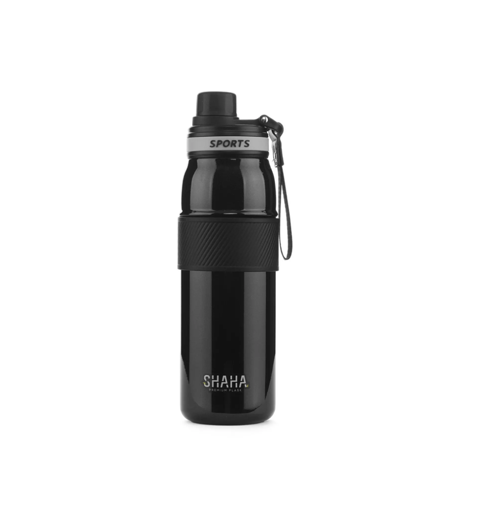 قارورة ماء شاها 650 مل لون اسود Shaha Vacuum Bottle 311115108